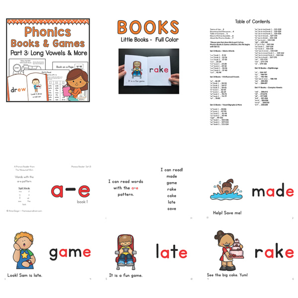 Phonics Books and Games