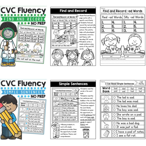 CVC Fluency