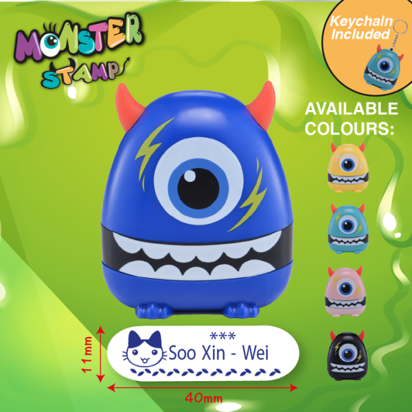 One Eyed Monster Stamp