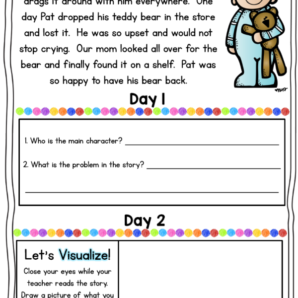 Comprehension Notebook