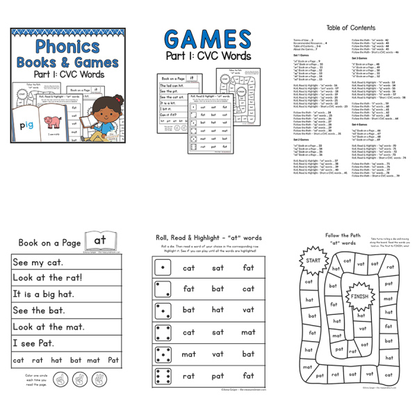 Phonics Books and Games