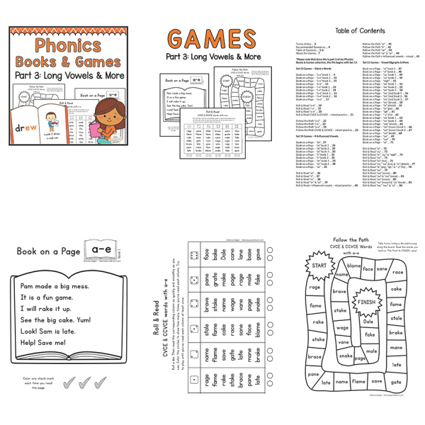 Phonics Books and Games