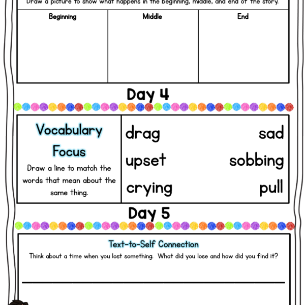 Comprehension Notebook