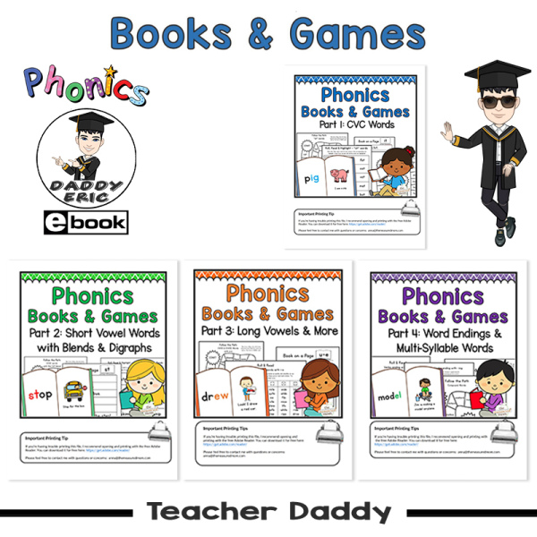 Phonics Books and Games