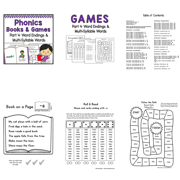 Phonics Books and Games