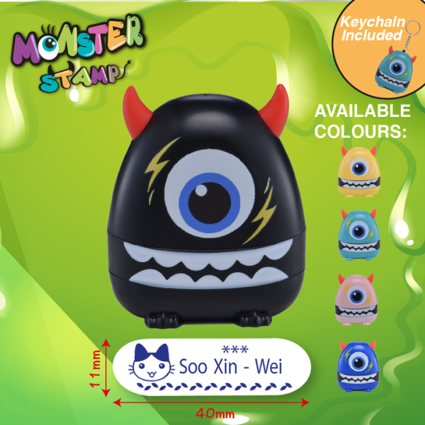 One Eyed Monster Stamp