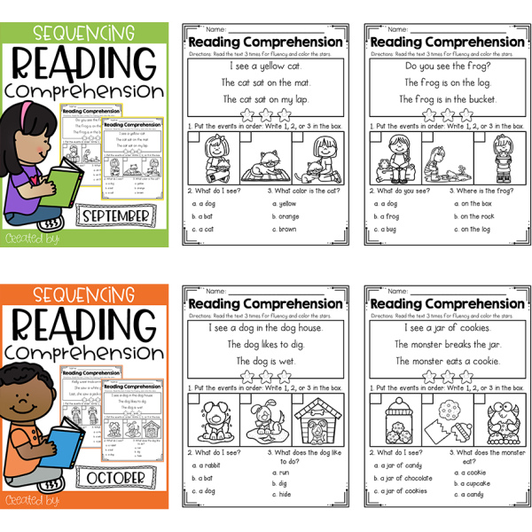 Sequencing - Reading Comprehension