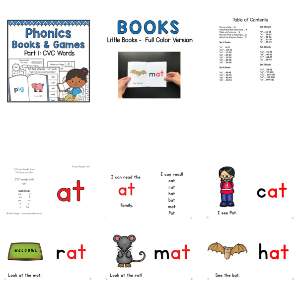 Phonics Books and Games