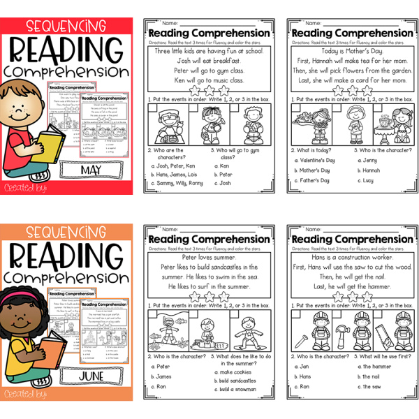 Sequencing - Reading Comprehension