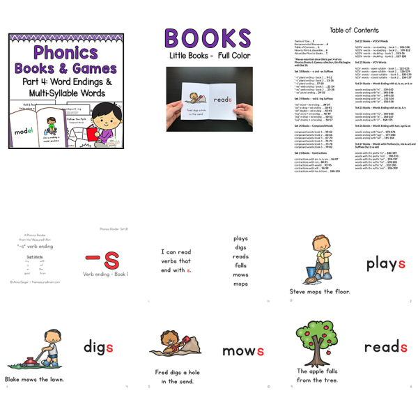 Phonics Books and Games